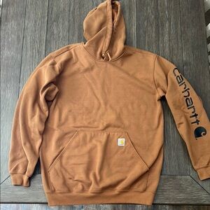 Carhartt Brown Hooded Sweatshirt